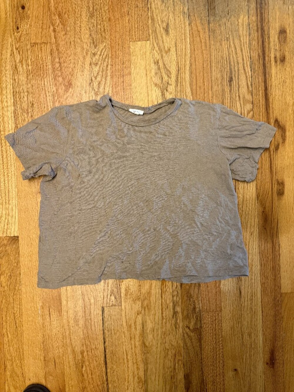 OZMA Raw Silk Tee - Tea - Large